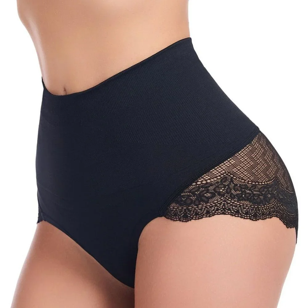 Tummy Control Shapewear Underwear - Black - Picture 2 of 6